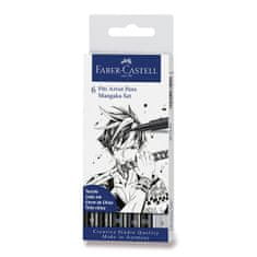 Faber-Castell Marker Pitt Artist Pen Manga 6 darab, Mangaka