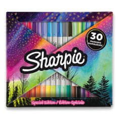 Sharpie Tartós filctoll Fold 30 színből álló készlet