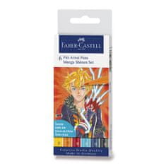 Faber-Castell Pitt Artist Pen Manga 6 darab, Shonen