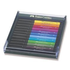 Faber-Castell Markerek Pitt Artist Pen Brush 12 db, alapszínekben