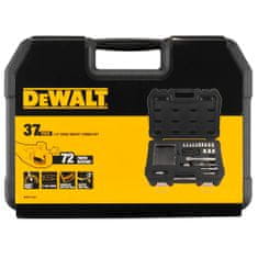 DeWalt 37 darabos, 1/4-es dugókulcs-készlet DWMT19238-1