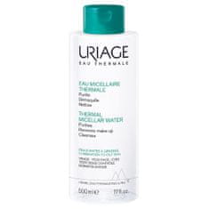 Uriage Micellás tisztító víz kombinált és zsíros bőrre Eau Thermale(Thermal Micellar Water) 400 ml (Mennyiség 500 ml)