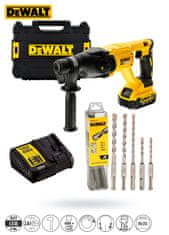 DeWalt DCH133M1 18V-os fúrókalapács 1x 4Ah +fúrógépek