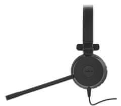 Jabra Evolve 20/Stereo/USB/Wire/MS/Fekete-Vörös