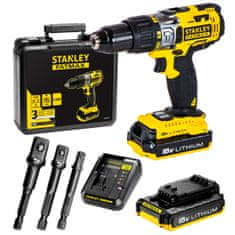 Stanley 18V 2x2Ah FATMAX FMC625D2 csavarhúzó + G15010