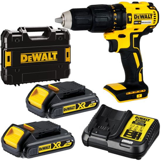 DeWalt Csavarhúzó 18V impakt 65Nm 2x1.5Ah BRUSH TSTAK DCD778S2T DCD778S2T