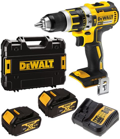 DeWalt Csavarhúzó 18V ütve 60Nm 2x4Ah BRUSH TSTAK DCD795M2