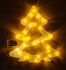 Foxter világító LED fa XXL 40 cm meleg fehér