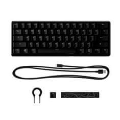 HyperX HP Alloy Origins 60 mechanikus játékbillentyűzet, HX Red-USA