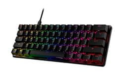 HyperX HP Alloy Origins 60 mechanikus játékbillentyűzet, HX Red-USA