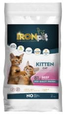 IRONpet Cat Kitten Beef 2 kg