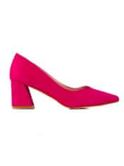 Amiatex Női körömcipő 91754 + Nőin zokni Gatta Calzino Strech, rózsaszín árnyalat, 37