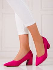 Amiatex Női körömcipő 91754 + Nőin zokni Gatta Calzino Strech, rózsaszín árnyalat, 37