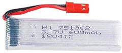 YUNIQUE GREEN-CLEAN 4db újratölthető Lipo akkumulátor (3.7V 600mAh) RC Quadcopter drónokhoz UDI U817 U817C U817A U818A WLtoys V959 RC + töltő