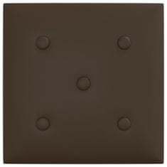 Greatstore 12 db barna műbőr fali panel 30 x 30 cm 1,08 m²