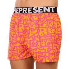 Represent Férfi klasszikus boxeralsó exclusive Mike elektro map (R2M-BOX-0731) - méret L