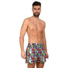 Styx Nagyméretű Party art férfi klasszikus boxeralsó klasszikus gumival (E1555) - méret 4XL