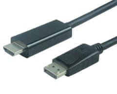 PremiumCord DisplayPort-HDMI kábel 2m M/M