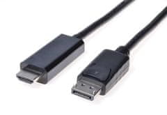 PremiumCord DisplayPort-HDMI kábel 3m M/M