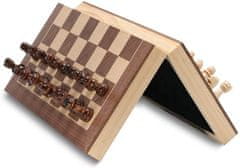 Severno Mágneses fából készült klasszikus sakk