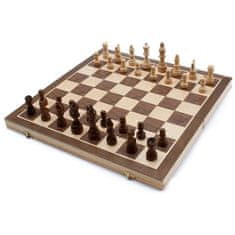 Severno Mágneses fából készült klasszikus sakk
