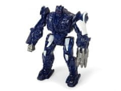RAMIZ Transzformátor robot figura kék-fehér színben