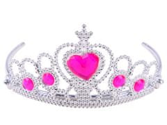 RAMIZ Hercegnő szett ( tiara ,jogar ,kesztyű, ) - Rózsaszín
