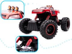 WOWO NQD Rock Crawler King 1.12 USB távirányítós RC autó - piros