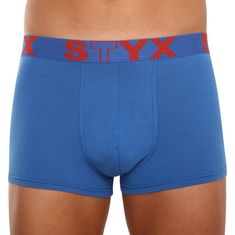 Styx 3PACK Nagyméretű tarka férfi boxeralsó sport gumi (R9676861) - méret 5XL