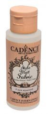 Cadence Style matt szövet textilfesték - zöldbarna / 50 ml