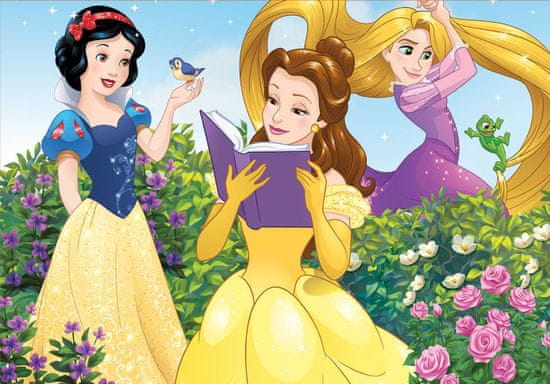 EDUCA Puzzle Disney hercegnők: Hófehérke, Bella és Locika 100 darabos puzzle