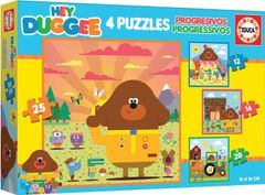 EDUCA Puzzle Hey Duggee 4in1 (12,16,20,25 darab)