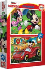 EDUCA Puzzle Mickey egér: Vidámpark 2x20 darab