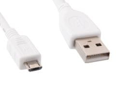 Gembird microUSB-USB USB kábel, 1m, fehér