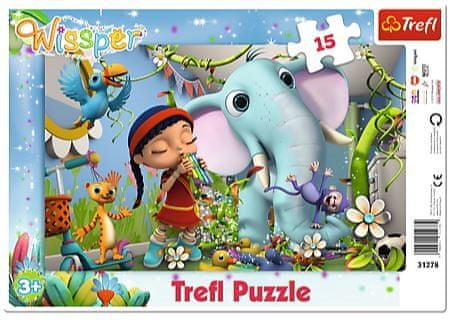 Trefl Puzzle Wissper: A barátság dallama 15 darab