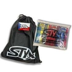 Styx 3PACK Kék férfi boxeralsó sport gumival (3G96789) - méret L
