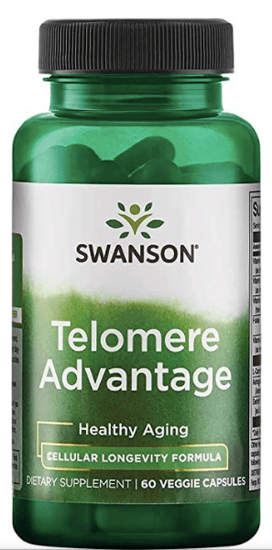Swanson Telomere Advantage, 60 növényi kapszula