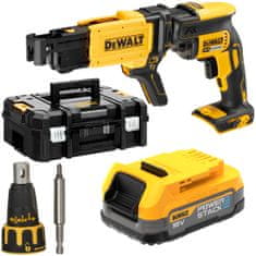 DeWalt 18V 1x1.7Ah DCF620E1K gipszkarton csavarhúzógép