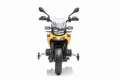 Beneo BMW F850 GS elektromos motor, eredeti licenc, 12V akku, puha EVA kerekek, 2 x 35W motor, LED lámpák