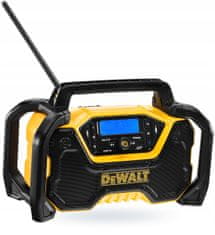 DeWalt Építőipari rádió DCR029 Li-Ion + forrás