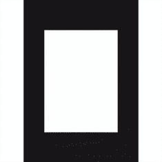 Hama pasparta fekete, 13x18 cm, 13x18 cm