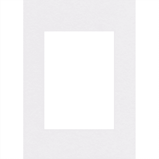 Hama Arctic fehér pasparta, 40x50 cm/ 28x35 cm, fehér