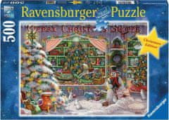 Ravensburger Puzzle karácsonyi bolt 500 db