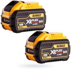 DeWalt Ütvecsavarozó 18V 2aku 9Ah FlexVolt DCD996X2