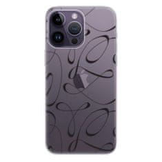 iSaprio Fancy - black szilikon tok iPhone 14 Pro Max