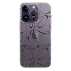 iSaprio Fancy - black szilikon tok iPhone 14 Pro