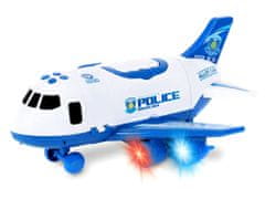 JOKOMISIADA  Set Police Plane Transporter + Cars Za3402