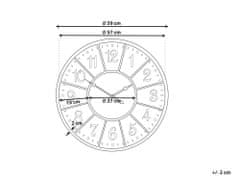 Beliani Színes falióra 59 cm BOSWIL