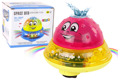 shumee Water Ball UFO LED-ek Vidám rózsaszín zene