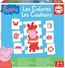 EDUCA Puzzle Peppa Malac: Tanuló színek 6x7 db